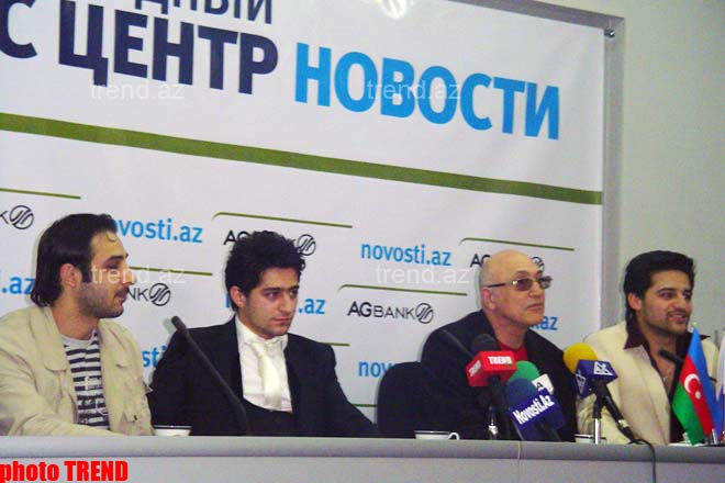 Творческий подарок от азербайджанского певца Нурлана Новрасли (видео+фотосессия)