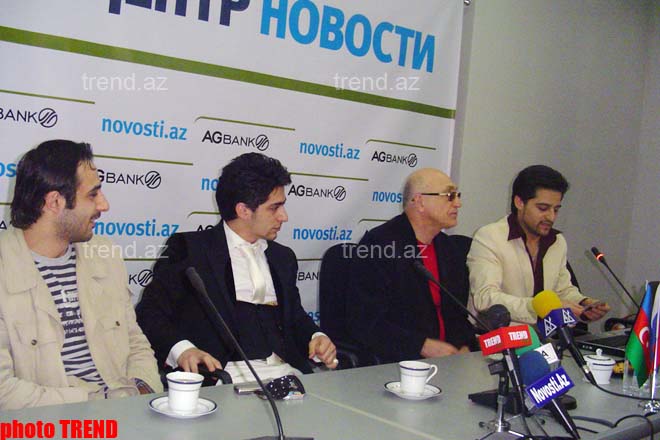 Творческий подарок от азербайджанского певца Нурлана Новрасли (видео+фотосессия)