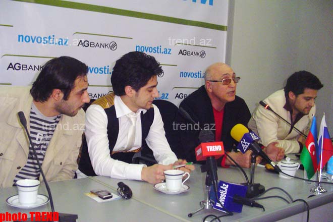 Творческий подарок от азербайджанского певца Нурлана Новрасли (видео+фотосессия)