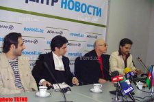 Творческий подарок от азербайджанского певца Нурлана Новрасли (видео+фотосессия)