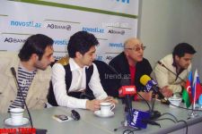 Творческий подарок от азербайджанского певца Нурлана Новрасли (видео+фотосессия)