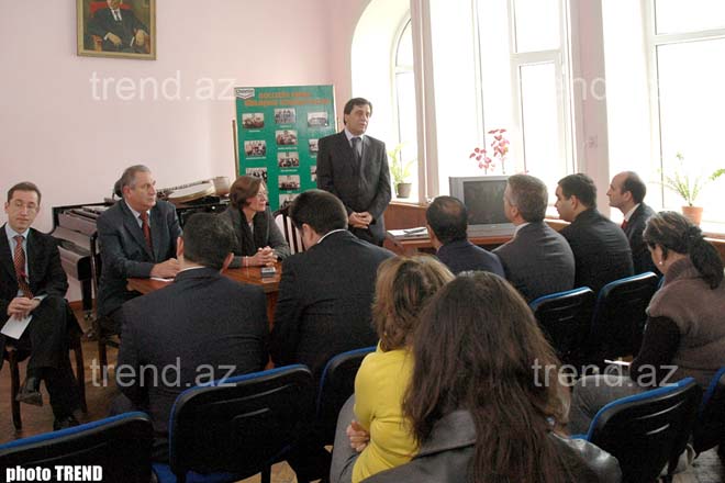 Посол США в Азербайджане Энн Дерси встретилась с делегацией азербайджанских музыкантов, побывавших в США