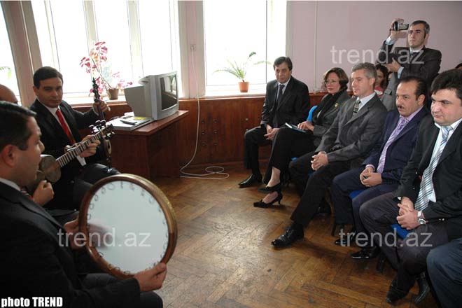 Посол США в Азербайджане Энн Дерси встретилась с делегацией азербайджанских музыкантов, побывавших в США