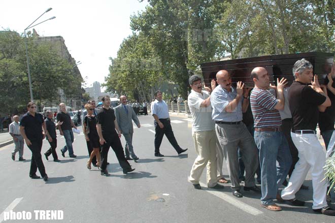 Рафика Кулиева проводили в последний путь