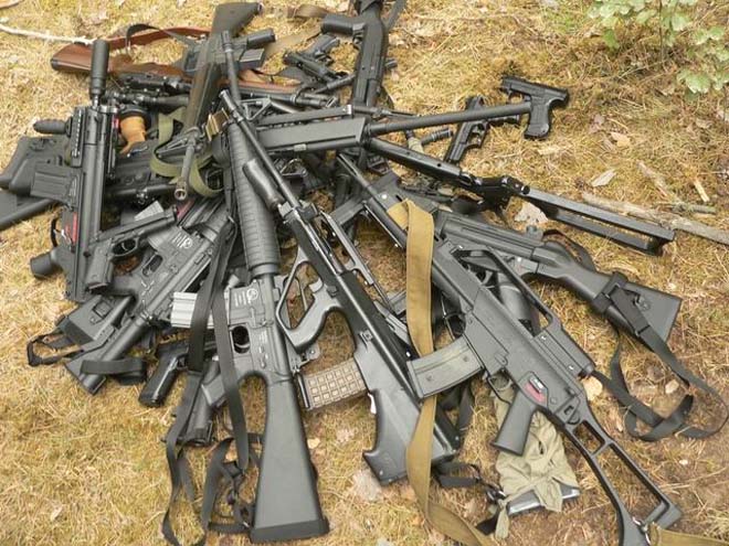 У жителя Гори изъято большое количество боеприпасов