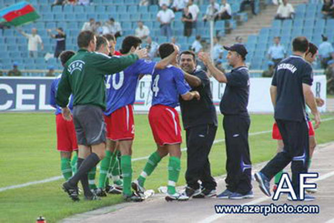 Начался матч между Лихтенштейном и Азербайджаном