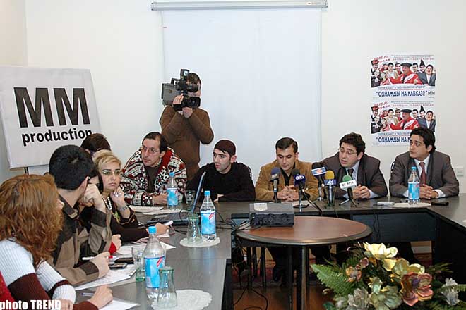 Ноу-хау по-азербайджански, или Пресс-конференция "два в одном"