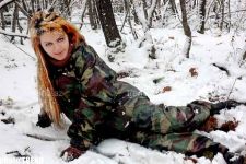 Певица Хураман Шушалы разорена? (зимняя фотосессия)