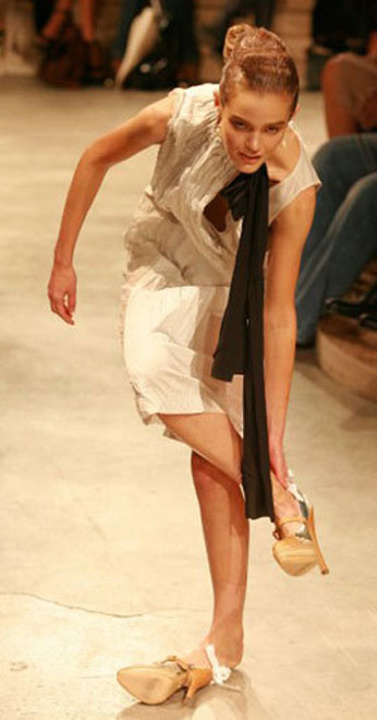 Prada калечит модели (фотосессия)