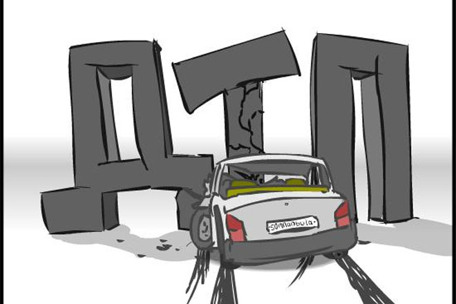 Аварии 26 января – количество пострадавших превысило число ДТП
