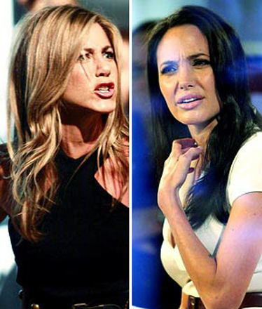 Дженнифер Анистон оскорбила Анджелину Джоли