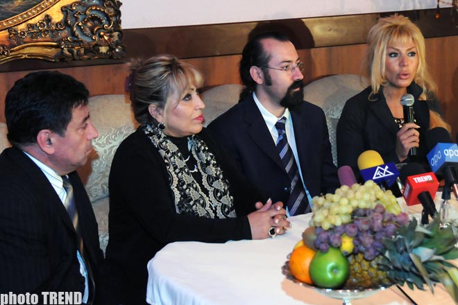 Народная артистка Азербайджана Бриллиант Дадашова будет бесплатно раскручивать певцов на TMВ TV (видео+фотосессия)