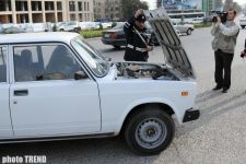 Крутые рейды дорожной полиции Баку (фотосессия, видео)