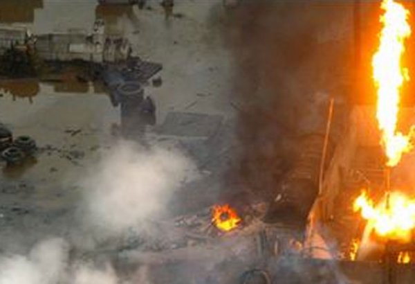 На газозаправочной станции в Грузии произошел взрыв, есть пострадавший