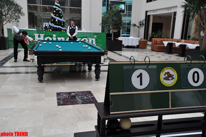 Пиво и бильярд – все, что нужно для чемпионата Азербайджана (фотосессия)