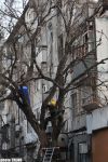 В Баку в жилом доме произошел взрыв, есть погибшие и раненые (фотосессия)