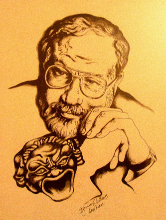 Американский подарок азербайджанского художника Исмаила Мамедова Рустаму Ибрагимбекову