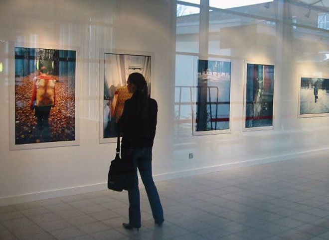 Союз художников Азербайджана организовал художественную выставку в Агстафе