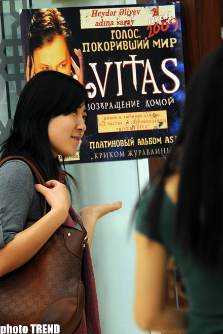 Самая странная женщина Витаса в Баку