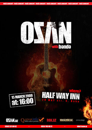 Азербайджанская рок-группа "OZAN" даст концерт, "сидя на чемоданах"