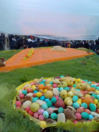 Изготовленная в Гяндже пахлава попала в книгу рекордов (фотосессия)