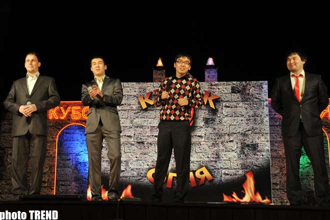 "Кубок огня" увез казахстанский квартет, или Об очередном взрыве КВНа в Баку (фотосессия)