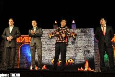 "Кубок огня" увез казахстанский квартет, или Об очередном взрыве КВНа в Баку (фотосессия)