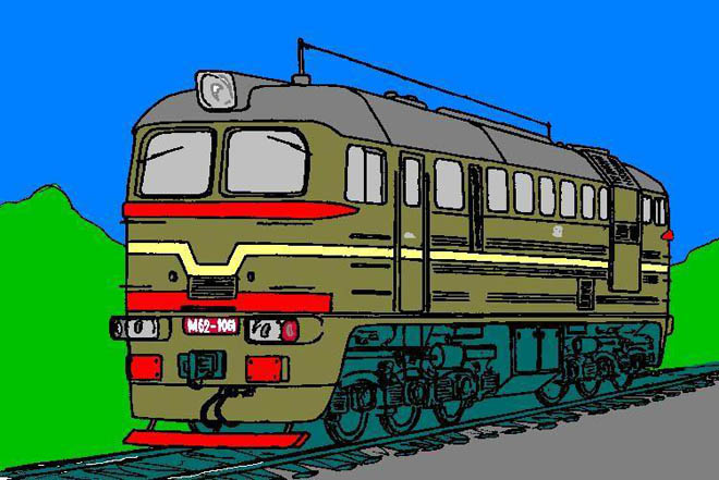 Товарный поезд в Баку снес автобусную остановку перед Луна-парком