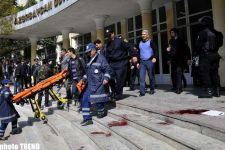 Минул год со дня трагедии в Азербайджанской Нефтяной академии (фотосессия)