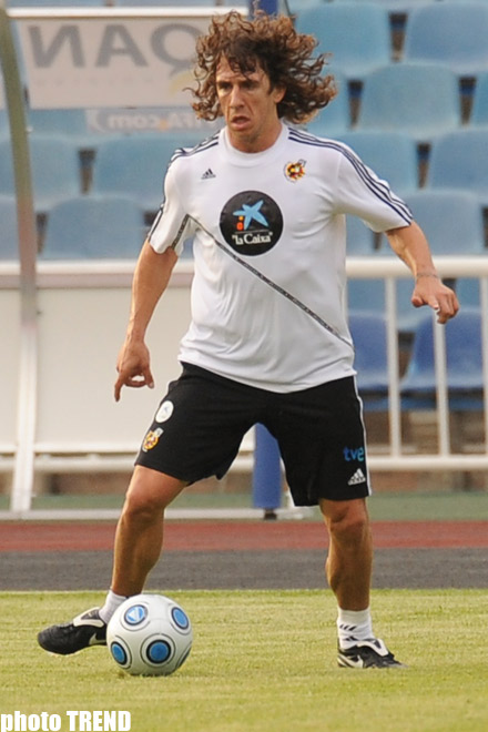 Сборная Испания по футболу перед игрой со сборной Азербайджана (фотосессия)