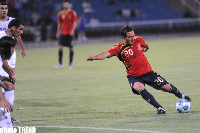 В Баку прошел товарищеский матч между сборными Азербайджана и Испании по футболу – ФОТОСЕССИЯ