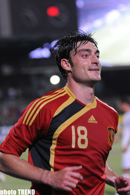 В Баку прошел товарищеский матч между сборными Азербайджана и Испании по футболу – ФОТОСЕССИЯ