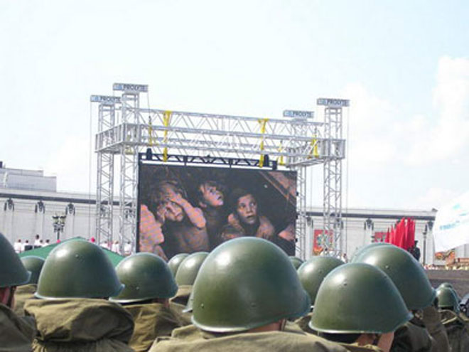 Азербайджанцы приняли участие в акции "Солдатский платок"  в Витебске