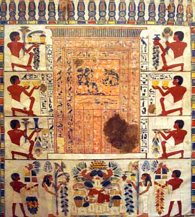 Музей "Метрополитен". Фрески Египта