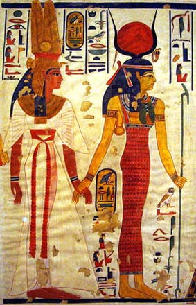 Музей "Метрополитен". Фрески Египта