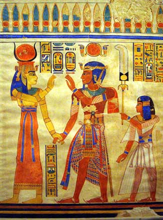 Музей "Метрополитен". Фрески Египта