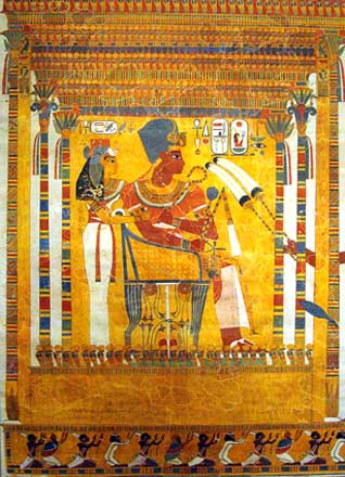 Музей "Метрополитен". Фрески Египта