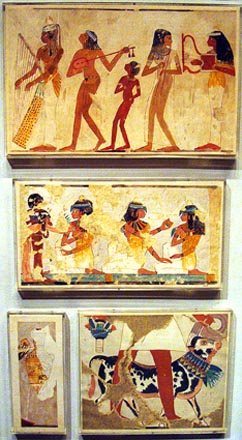 Музей "Метрополитен". Фрески Египта