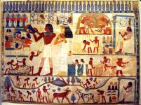 Музей "Метрополитен". Фрески Египта