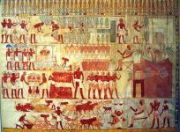 Музей "Метрополитен". Фрески Египта