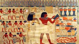 Музей "Метрополитен". Фрески Египта