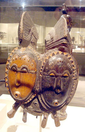 Музей "Метрополитен". Ритуальные маски Африки
