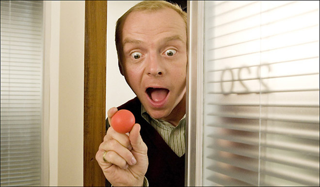 Симон Пегг стал отцом