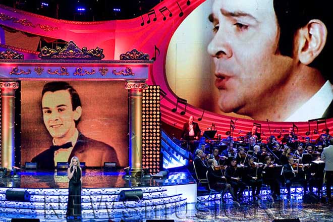 Билан, Валерия, Винокур, Гвердцители, Долина и другие звезды на вечере памяти Муслима Магомаева (фотосессия)