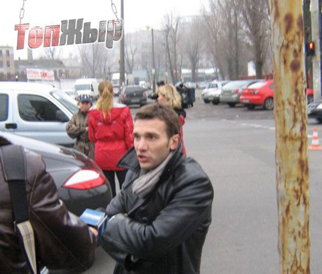 Андрей Шевченко попал в аварию на дорогой иномарке