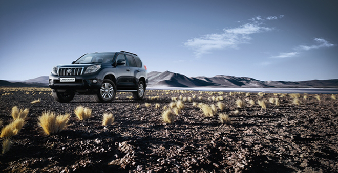 Новое поколение Toyota Land Cruiser Prado в Баку (фотосессия)