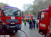 Пожар в Баку - виновен психически больной человек (фотосессия)