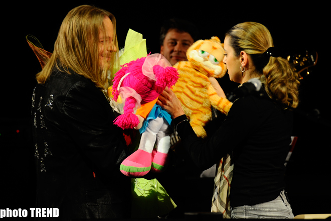 Как Владимир Пресняков и Наталья Подольская с триумфом брали Баку (фотосессия)