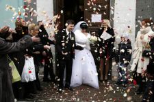 Участница "Дома-2" Лена Бушина вышла замуж (фотосессия)