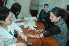 В компании "Avromed" проходит благотворительная акция по сдаче крови (фотосессия)